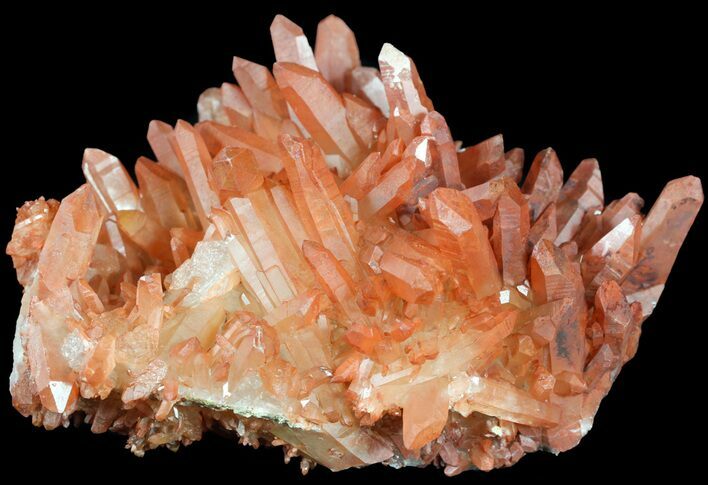 Natural Red Quartz Crystals - Morocco #53060